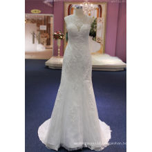 High Quality Lace Applique Wedding Dress
